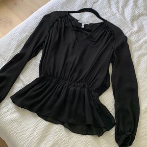 Derek Lam Black Blouse